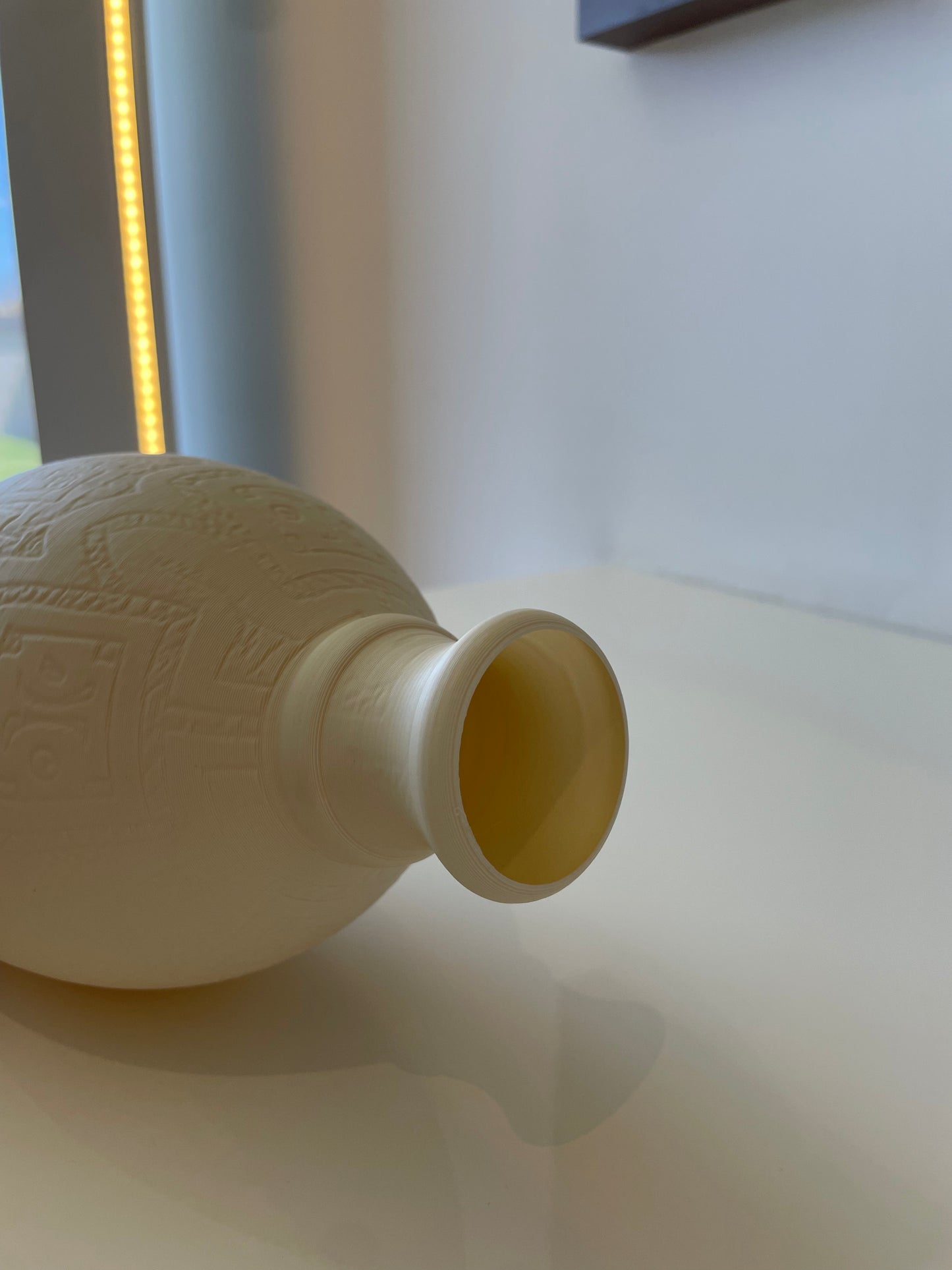 Vaso Ecológico Milenar 20cm Branco