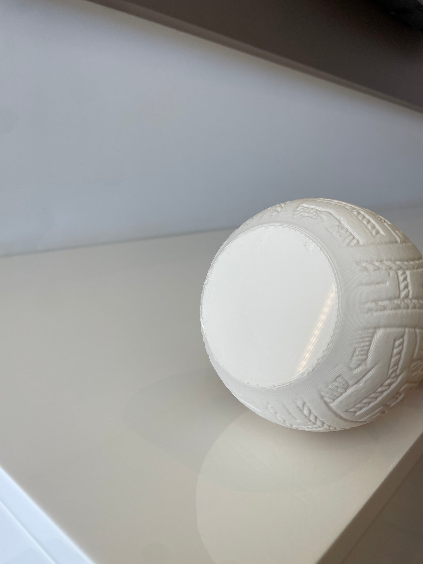 Vaso Ecológico Milenar 10cm Branco