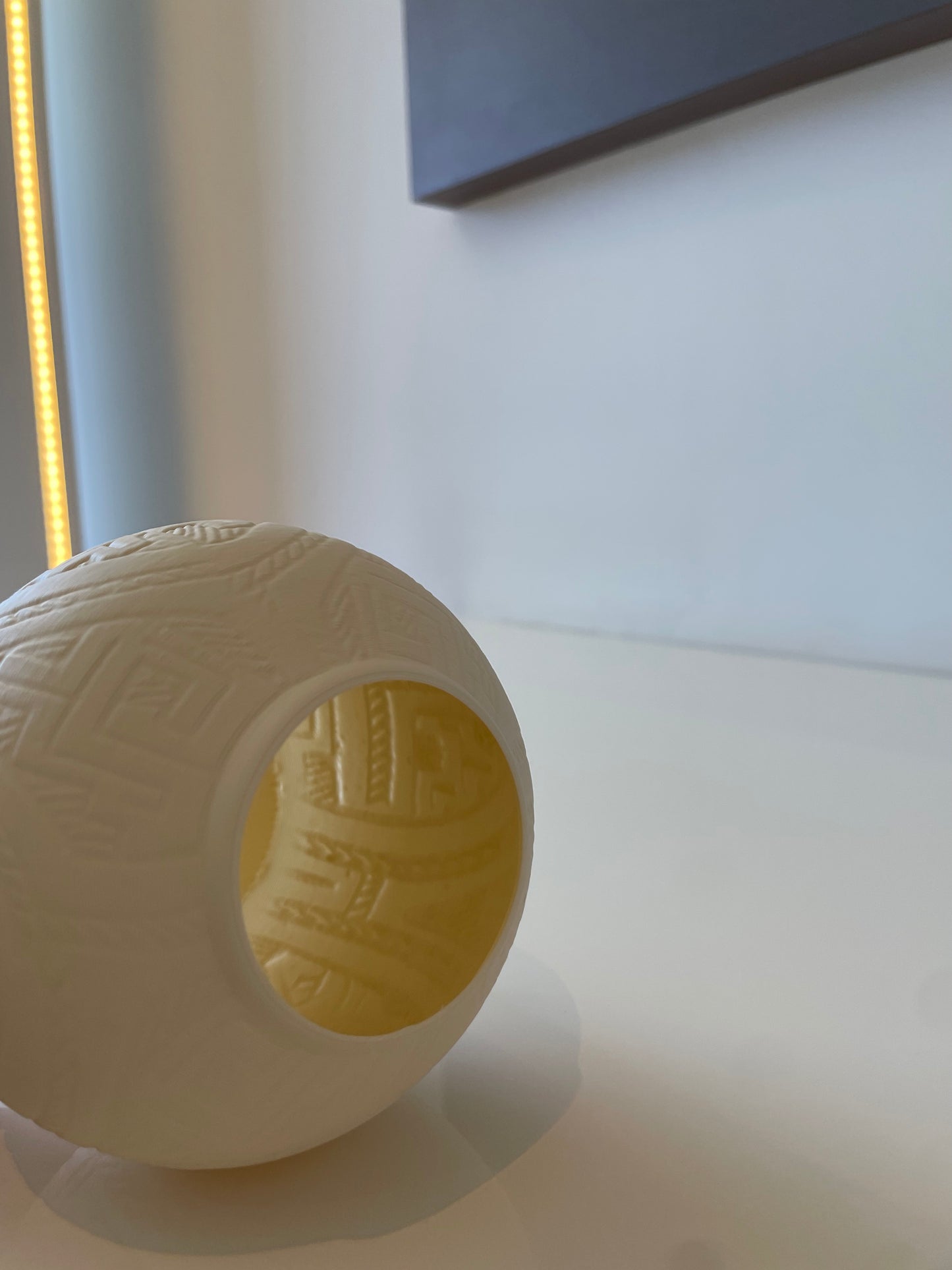 Vaso Ecológico Milenar 10cm Branco