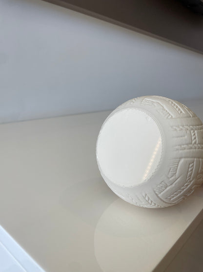 Vaso Ecológico Milenar 10cm Branco